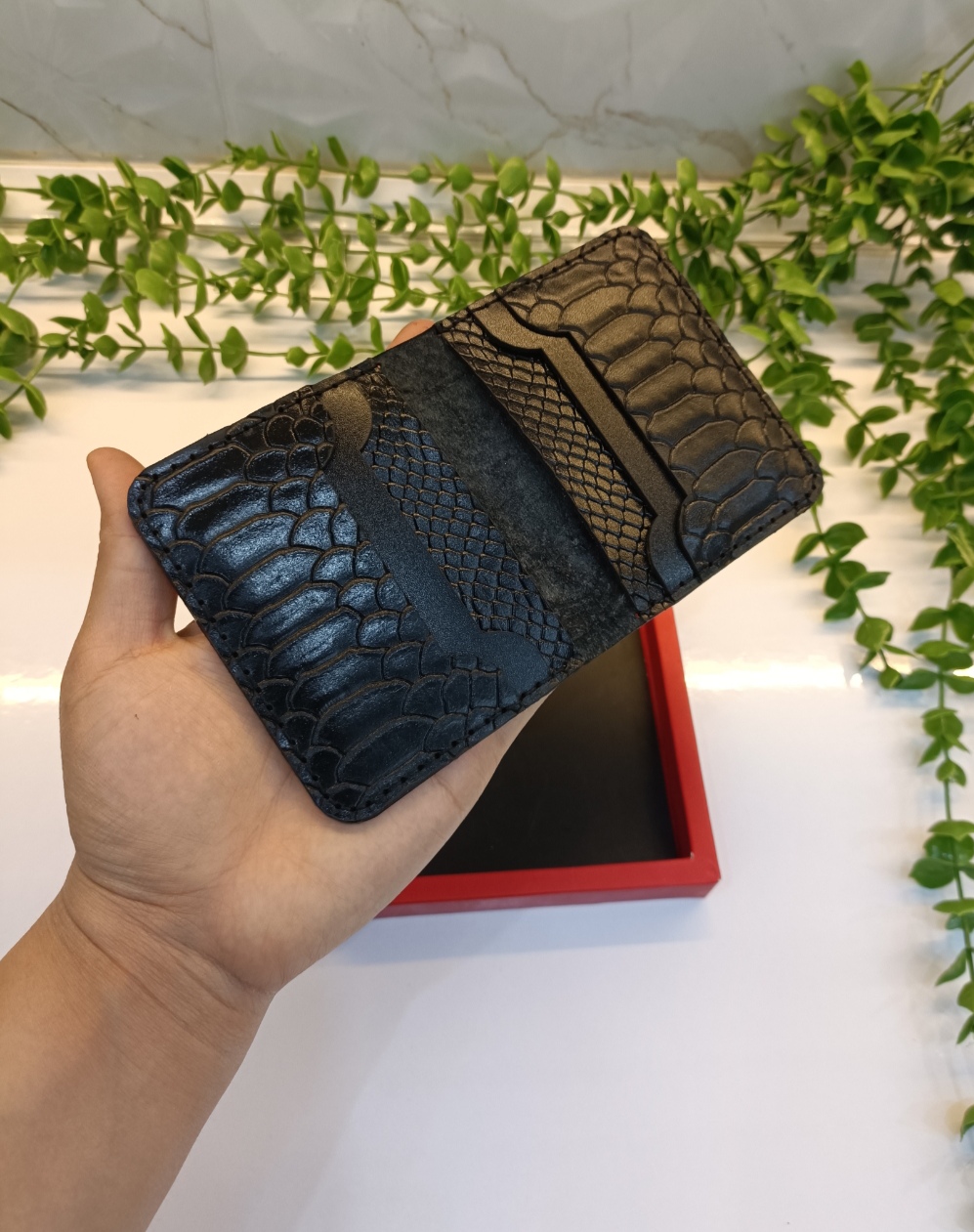 جاکارتی چرم طبیعی گاوی